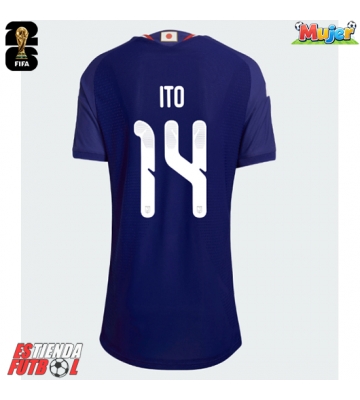 Japón Junya Ito #14 Primera Equipación Mujer Mundial 2026 Manga Corta